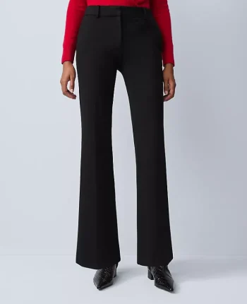 Ann Taylor Petite Pants|The Petite Jayne Trouser In Ponte Black