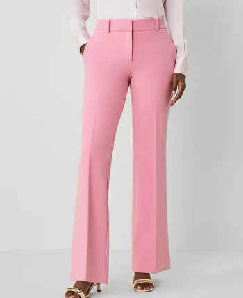 Ann Taylor Petite Pants|New Petite Styles|The Petite Jayne Trouser Enchanted Pink
