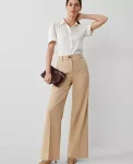 Ann Taylor Petite Pants|The Petite Perfect Wide Leg Pant Baguette