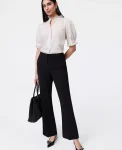 Ann Taylor Petite Pants|New Petite Styles|The Petite Relaxed Jayne Trouser Black