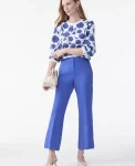 Ann Taylor Petite Pants|New Petite Styles|The Petite Relaxed Jayne Trouser Electric Periwinkle