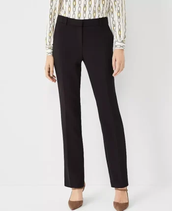 Ann Taylor Petite Pants|The Petite Sophia Pant - Curvy Fit Black