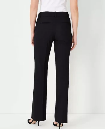 Ann Taylor Petite Pants|Petite Suits|The Petite Trouser In Seasonless Stretch - Curvy Fit Deep Navy Sky