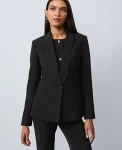 Ann Taylor Jackets And Blazers|Suits|The Shawl Collar Blazer Black