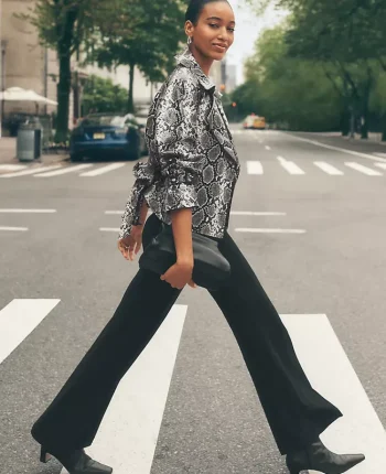 Ann Taylor Pants|The Side Zip Flare Pant Black