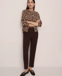 Ann Taylor Pants|The Tall Eva Ankle Pant Pure Chocolate