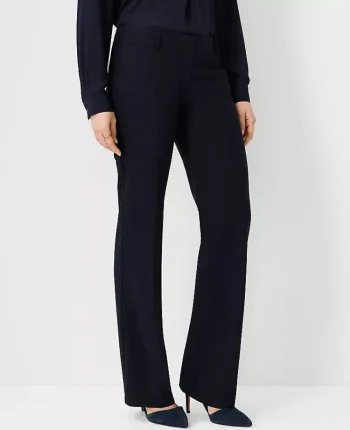 Ann Taylor Suits|Suits|The Trouser In Seasonless Stretch - Curvy Fit Perfect Navy