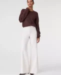 Ann Taylor Jeans|The Wide Leg Jean Ivory