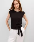 Ann Taylor Sweaters|All Sweaters|Tie Waist Shell Black