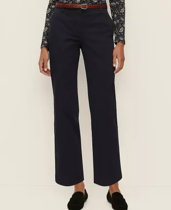 Ann Taylor Pants|Weekend Pants & Jeans|Weekend Collection Belted Ankle Pant Night Sky