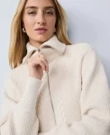 Ann Taylor Sweaters|All Sweaters|Weekend Collection Cable Sweater Jacket Popcorn