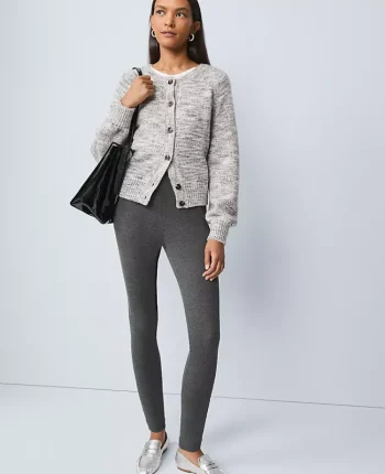 Ann Taylor Pants|Weekend Pants & Jeans|Weekend Collection Classic Pull On Legging Moonlight Grey Heather