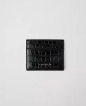 Ann Taylor Weekend Accessories|Weekend Accessories|Weekend Collection Croco Card Case Black