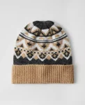 Ann Taylor Weekend Accessories|Weekend Accessories|Weekend Collection Fair Isle Hat Cafe Au Lait