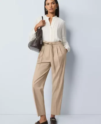 Ann Taylor Weekend Pants & Jeans|Pants|Weekend Collection High Rise Tapered Pant Fresh Camel