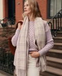 Ann Taylor Sweaters|All Sweaters|Weekend Collection Popcorn-Stitch Cable Sweater Lavender Frost