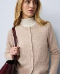 Ann Taylor Sweaters|All Sweaters|Weekend Collection Shimmer Cardigan Gold