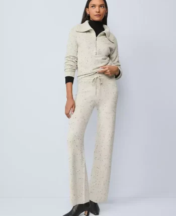 Ann Taylor Pants|Weekend Pants & Jeans|Weekend Collection Sweater Pant Speckled Grey Heather