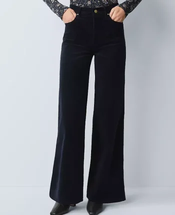 Ann Taylor Pants|Weekend Pants & Jeans|Weekend Collection Wide Leg Corduroy Pant Night Sky